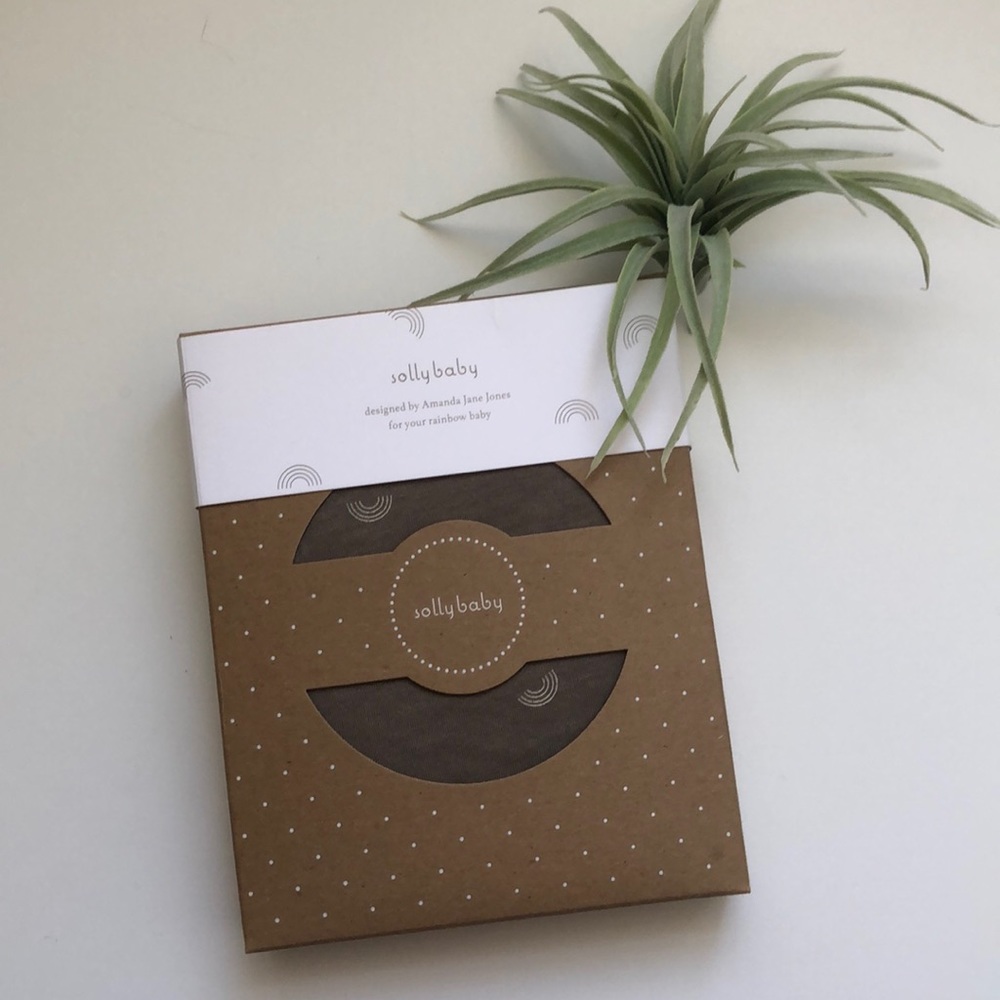 Rainbow print Solly Baby wrap. Never opened!